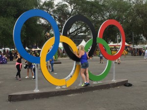 Despite the nice looks, the 2016 Rio Olympics have started falling apart one circle at the time (photo credit: Simon Licen)